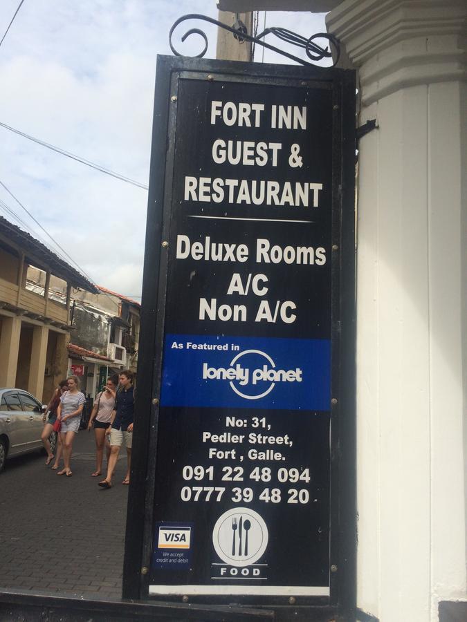 Fort Inn Guest House Galle Exterior photo